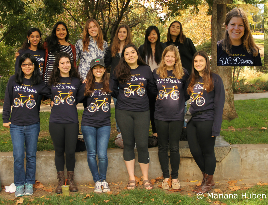 We Are English Majors: Kirsten Burrell and colleagues from Her Campus at UC Davis