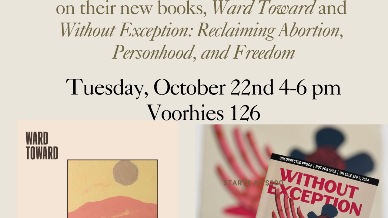 Flyer for event