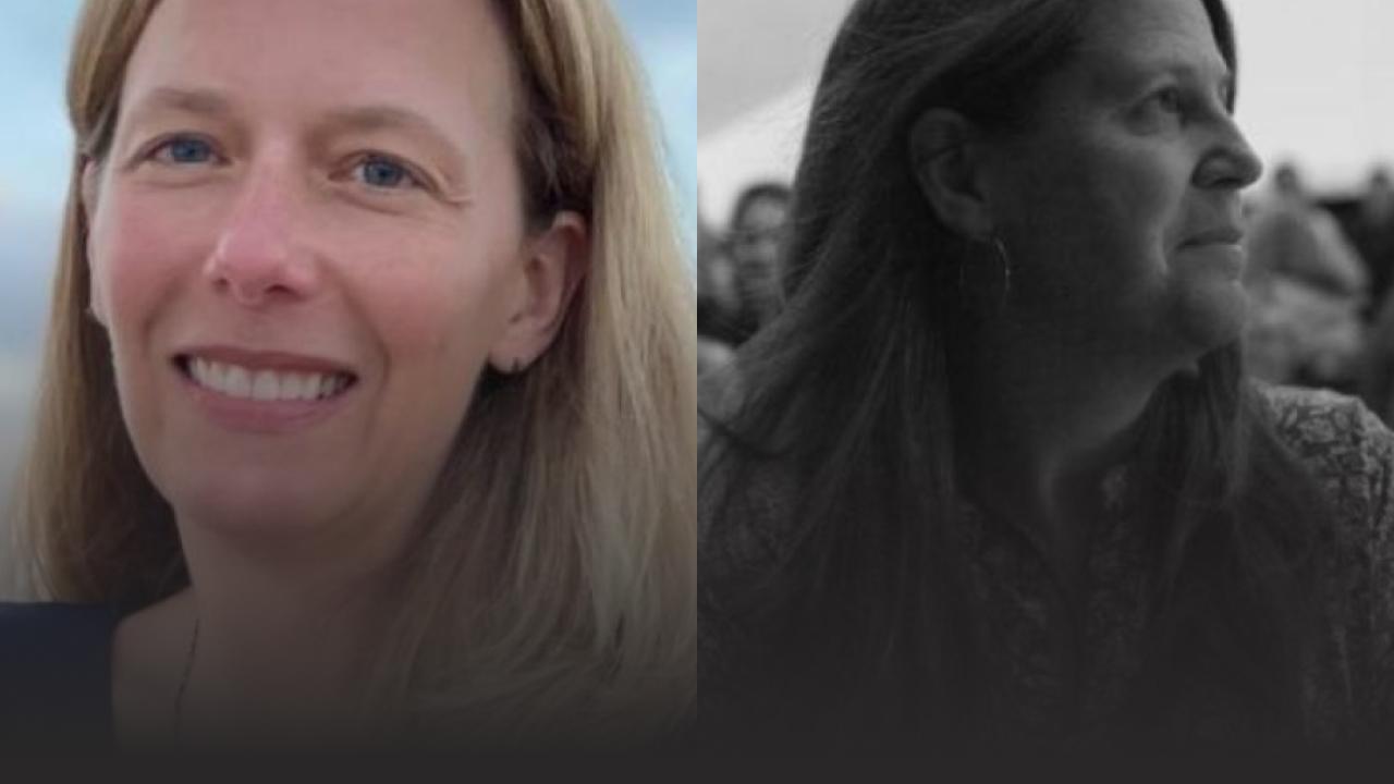 Professors Elizabeth Miller and Katie Peterson